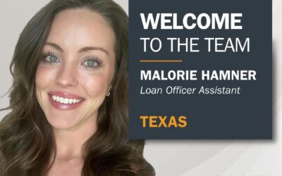 Welcome Malorie Hamner