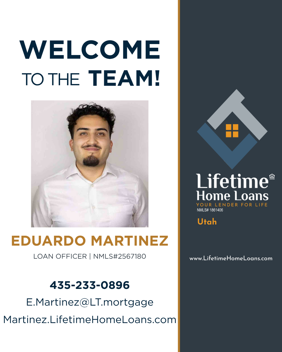 Welcome Eduardo Martinez