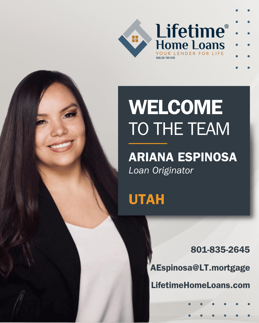 Welcome Ariana Espinosa