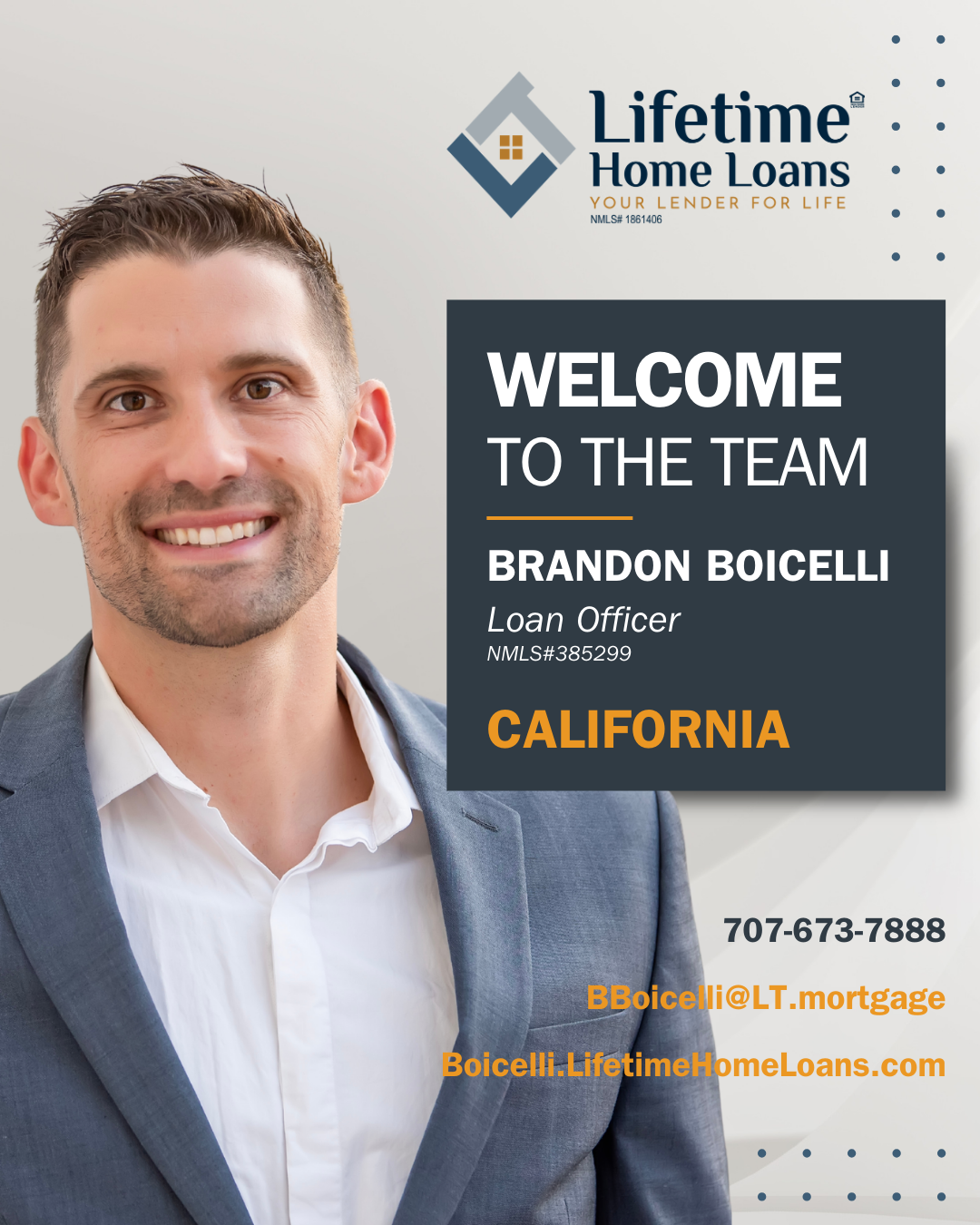 Welcome Brandon Boicelli