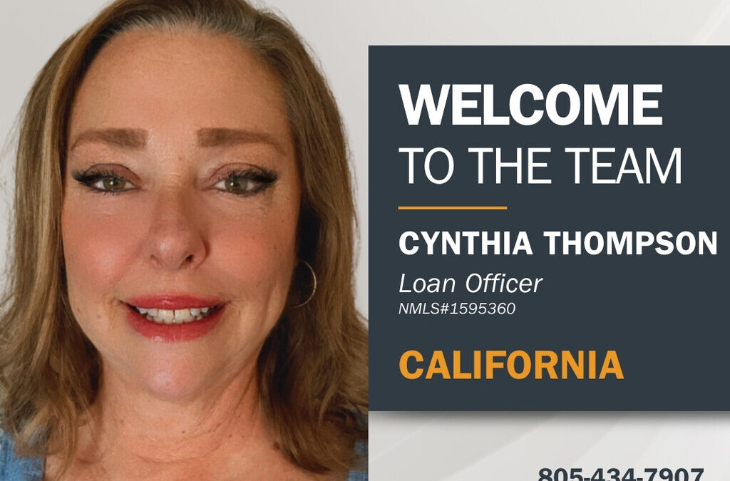 Welcome Cynthia Thompson