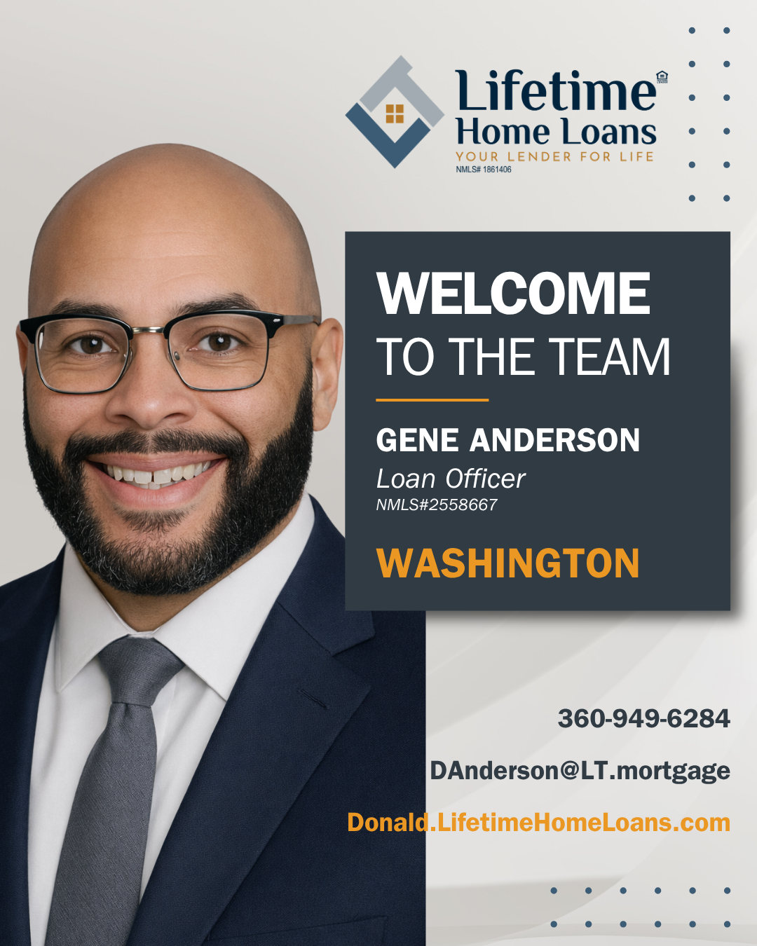 Welcome Gene Anderson