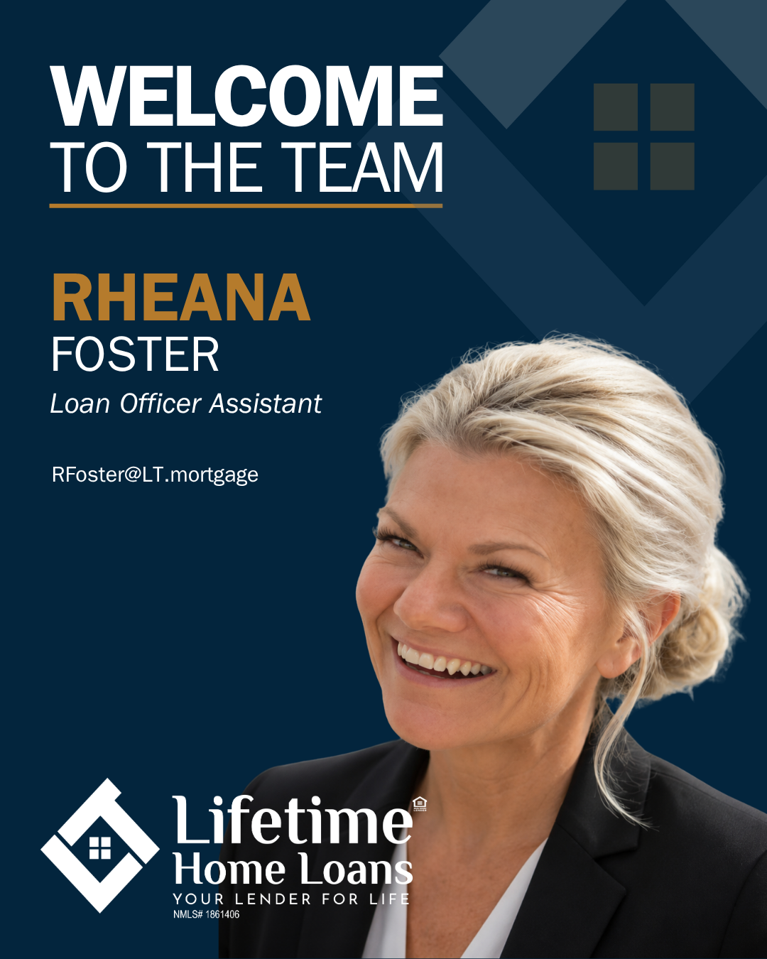 Welcome Rheana Foster