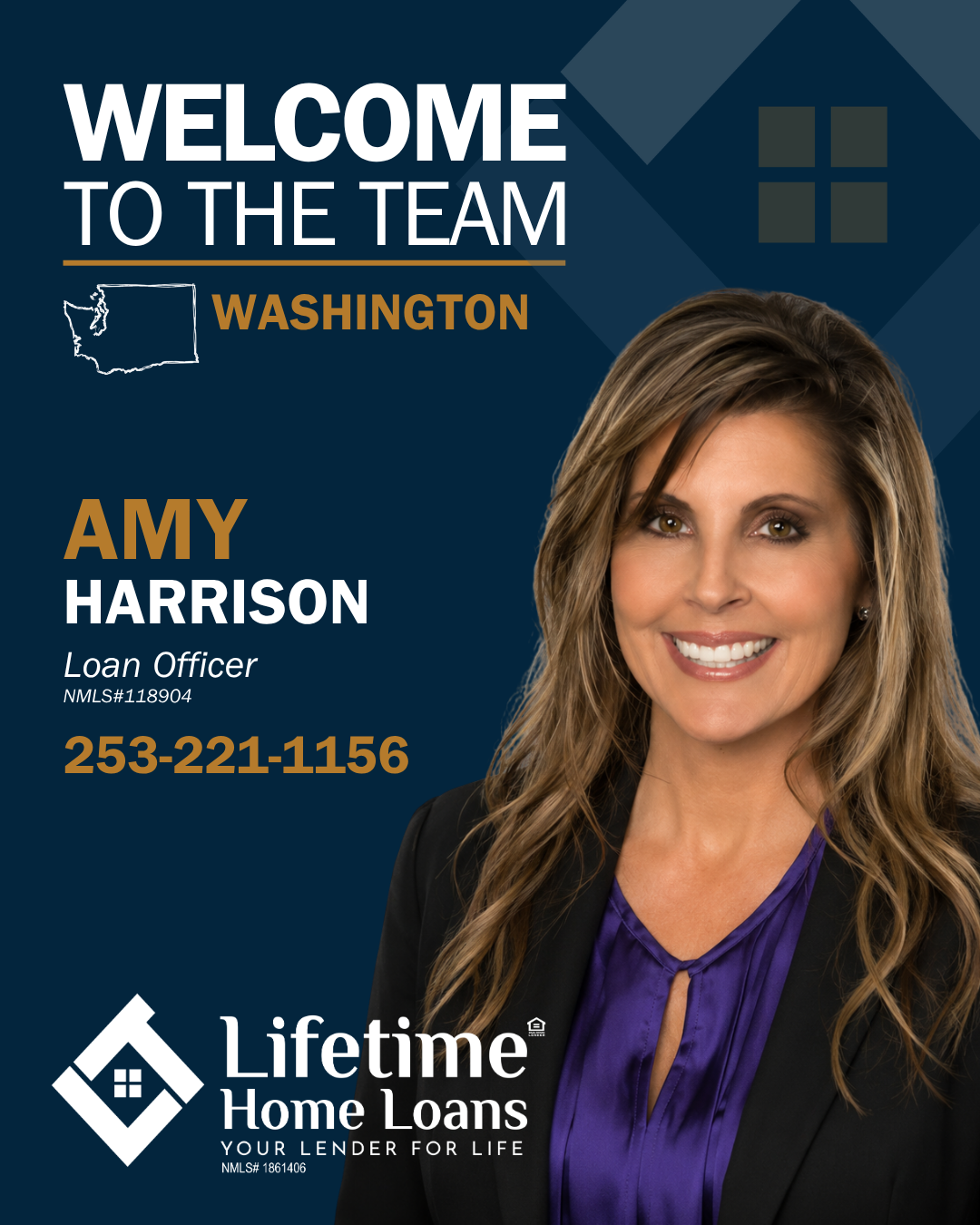 Welcome Amy Harrison