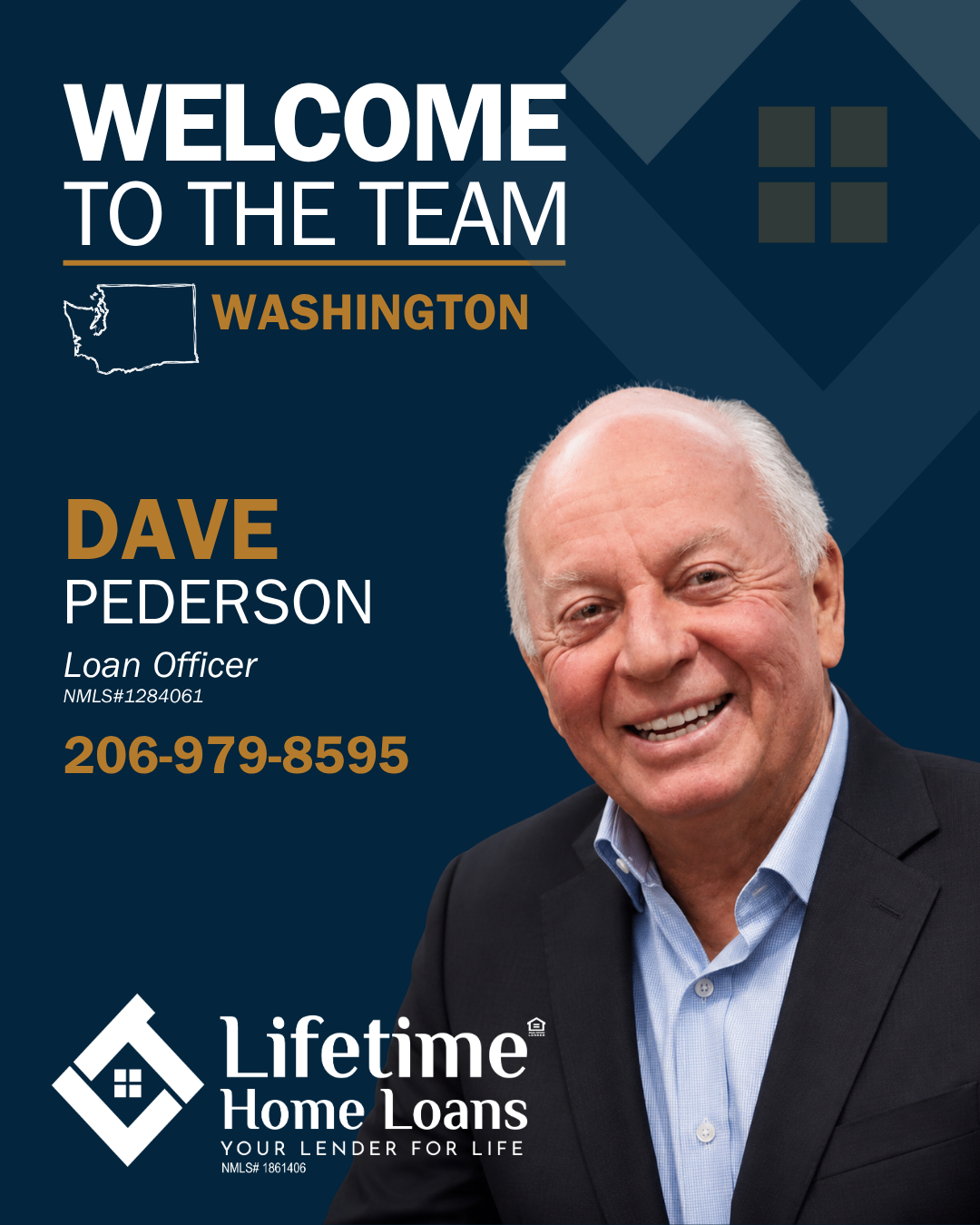 Welcome Dave Pederson
