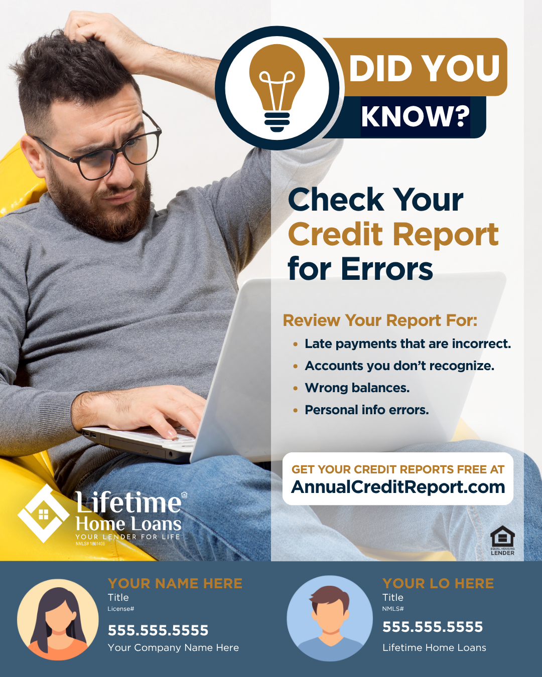 Check Your Credit Report for Errors